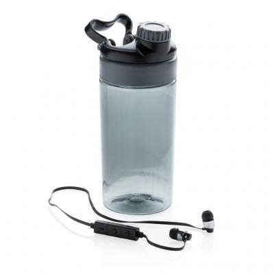 Image of Promotional Tritan Sports Bottle With Wireless Earphones