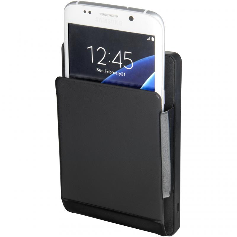 Image of Engraved Orb wireless phone charging pouch