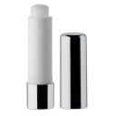 Image of Promotional Natural lip balm stick in UV metallic finish, Silver