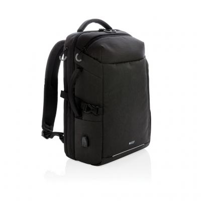 Image of Promotional Swiss Peak XXL weekend travel backpack with RFID and USB