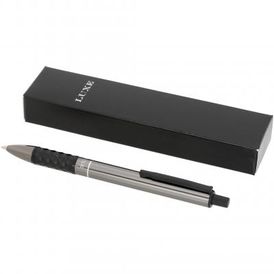 Image of Promotional Luxe Tactical grip ballpoint pen, gun metal