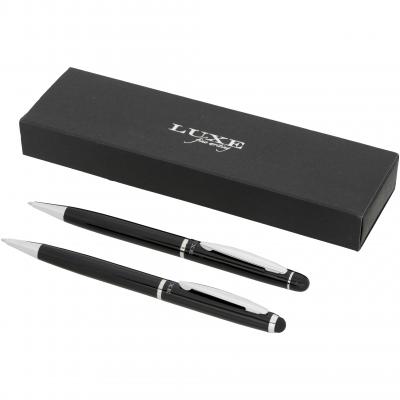 Image of Promotional Luxe Stylus Ballpoint Pen Gift Set With Gift Box