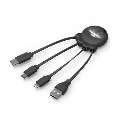 Image of Branded Xoopar Octopus LED Light Charging Cable