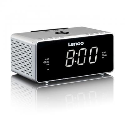 Branded Lenco Retro Style Clock Radio With Qi Wireless Charger Promotional Phone Chargers Promobrand Merchandise Swag London Uk Products L Items - Vintage Style Alarm Clock Radio Branded Lenco Retro Style Clock Radio With Qi Wireless Charger Promotional Phone Chargers Promobrand Merchandise Swag London Uk Products L Items - Vintage Style Alarm Clock Radio