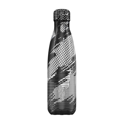 Image of Promotional Chilly's Bottles Abstract Black and White 500ml