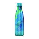 Image of Engraved Chilly's Bottles Abstract Blue 500ml