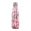 Image of Branded Chilly's Bottles Tropical Flamingo 500ml, Official chilly's Bottle