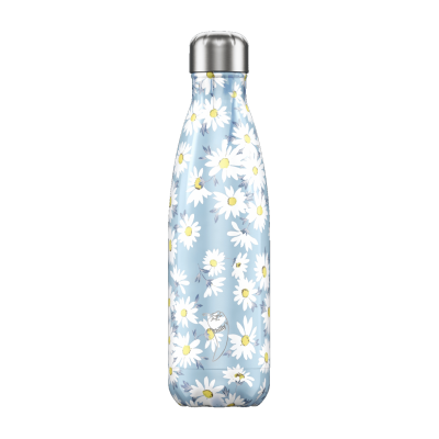 Image of Promotional Chilly's Bottles Floral Daisy 500ml, Official Chilly's Bottle