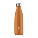 Image of Engraved Chilly's Bottles Matte Burnt Orange 500ml, Official Chilly's Bottle