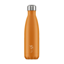 Image of Engraved Chilly's Bottle Neon Orange 500ml, Official Chilly's Bottles