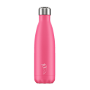 Image of Promotional Chilly's Bottle Neon Pink 500ml, Official Chilly's Bottles