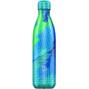 Image of Promotional Chilly's Bottle Abstract Blue 750ml, Official Chilly's Bottles