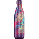 Image of Branded Chilly's Bottle Abstract Purple 750ml, Official Chilly's Bottles