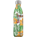 Image of Engraved Chilly's Bottle Tropical Flower 750ml, Official Chilly's Bottles