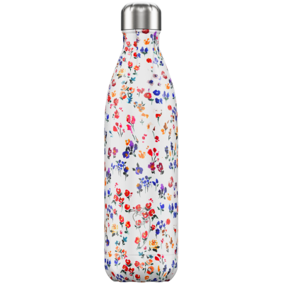 Image of Branded Chilly's Bottle Floral Wild 750ml, Official Chilly's Bottles