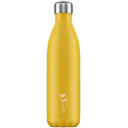 Image of Branded Chilly's Bottle Matte Burnt Yellow 750ml, Official Chilly's Bottles