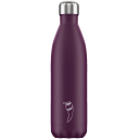 Image of Promotional Chilly's Bottle Matte Purple 750ml, Official Chilly's Bottles
