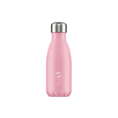 Image of Promotional Chilly's Bottle Pastel Pink 260ml, Official Chilly's Bottles