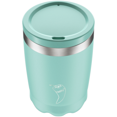 Image of Promotional Chilly's Reusable Coffee Cup Pastel Green