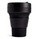 Image of Promotional Stojo Biggie Collapsible Coffee Cup 470ml Ink Black