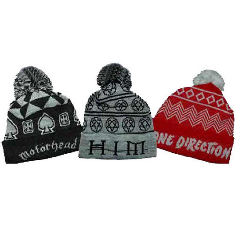tartan bobble hat