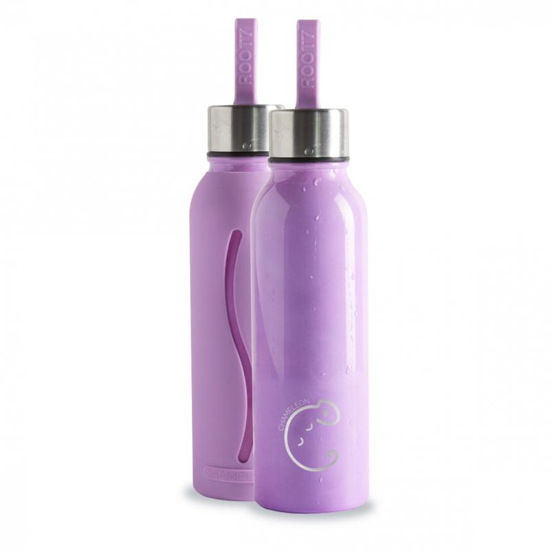 Image of Promotional Root7 Chameleon Colour Changing Bottle 0.6L Purple