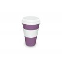 Image of Printed Zuperzozial Bamboo Travel Mug Fig Violet 350ml