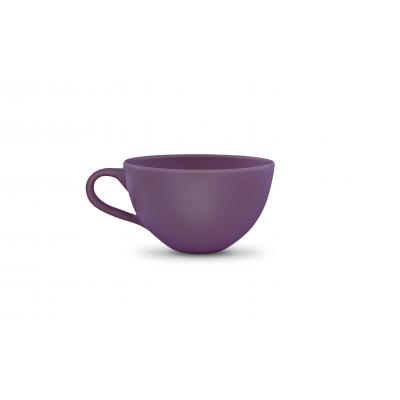 Image of Promotional Zuperzozial Bamboo Cappuccino Coffee Cup Fig Violet