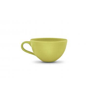 Image of Promotional Zuperzozial Bamboo Cappuccino Coffee Cup Lemony Yellow