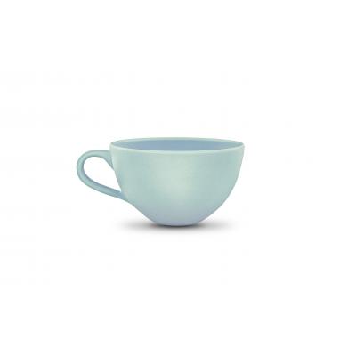 Image of Branded Zuperzozial Bamboo Cappuccino Coffee Cup Powder Blue