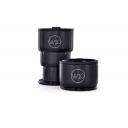 Image of Promotional W10 Stainless Steel Collapsible Cup Golborne Black