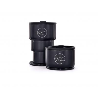 Image of Promotional W10 Stainless Steel Collapsible Cup Golborne Black