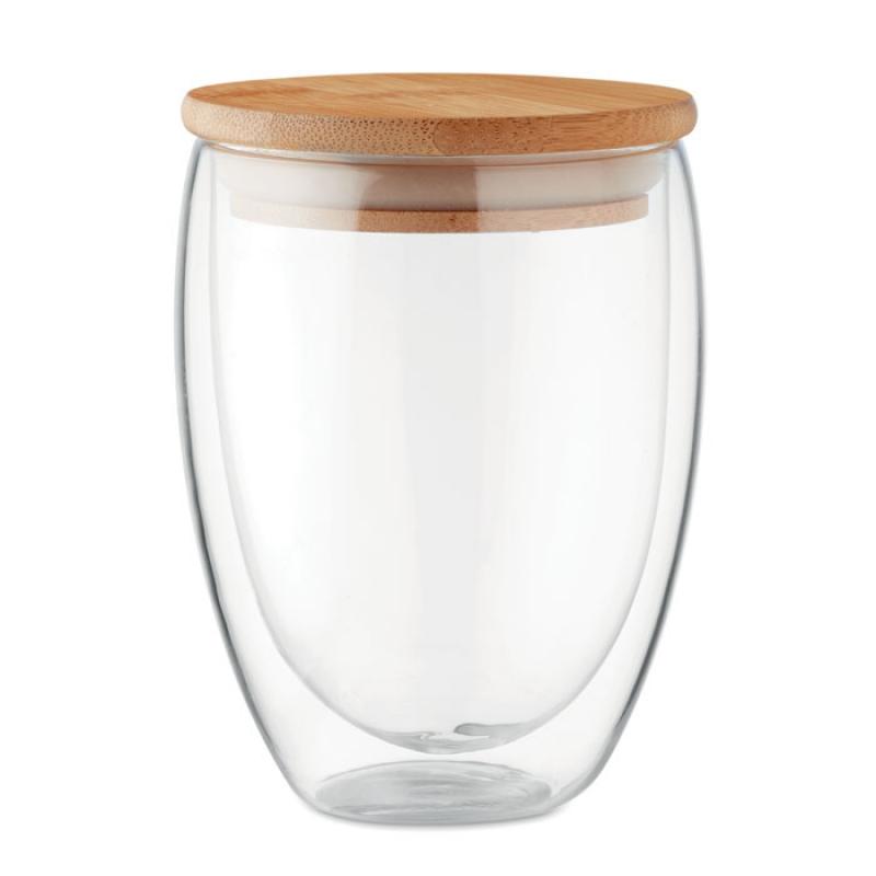 Greater Good. Borosilicate Glass French Press with Bamboo Lid - 350 ml