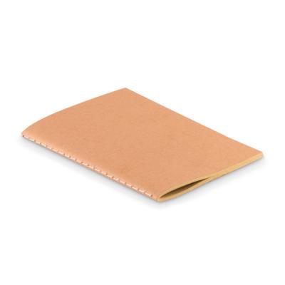 Image of Promotional A6 Pocket Cardboard Notebook With Recycled Paper
