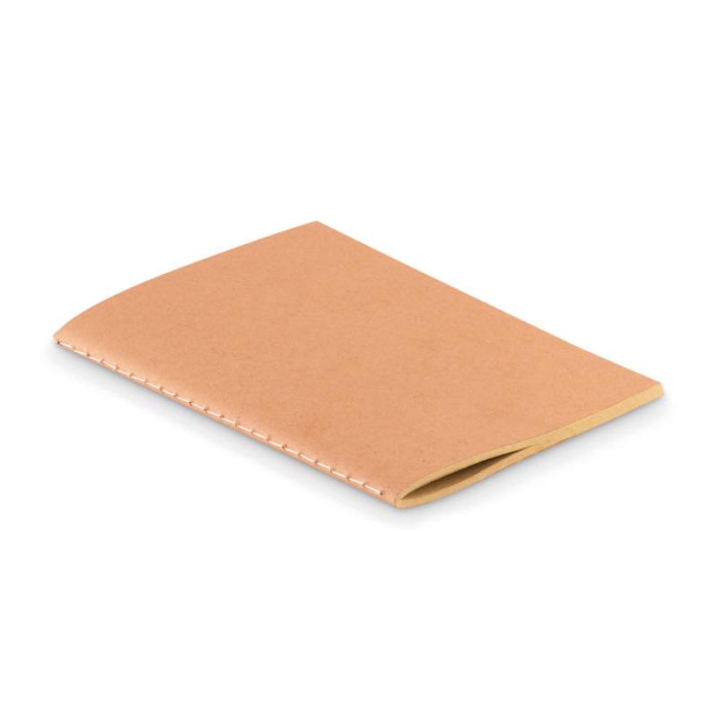 Image of Promotional A6 Pocket Cardboard Notebook With Recycled Paper