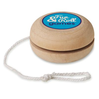 Image of Promotional Eco wooden Yoyo With White String