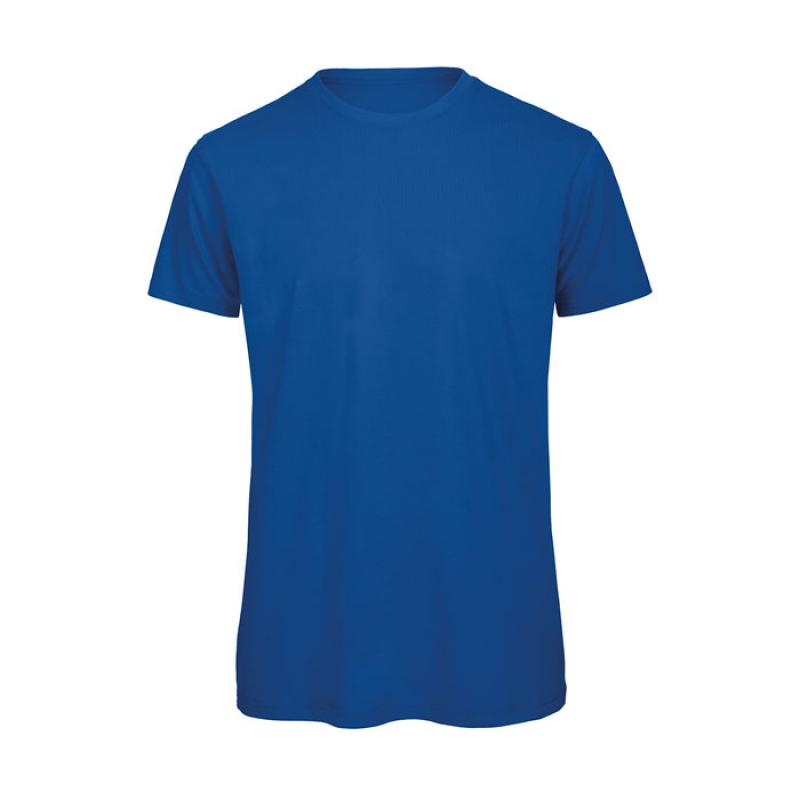 Image of Promotional Organic Men's Cotton T Shirt With Rib Collar