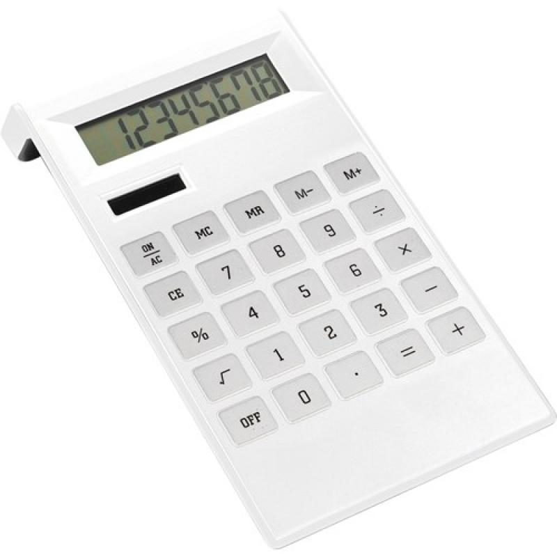 Image of Promotional Desk Calculator With Dual Solar And Battery Power