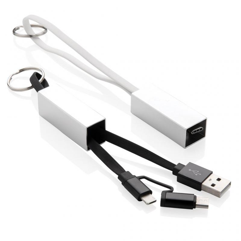 Image of Promotional Luxury 3 in 1 Charging Cable