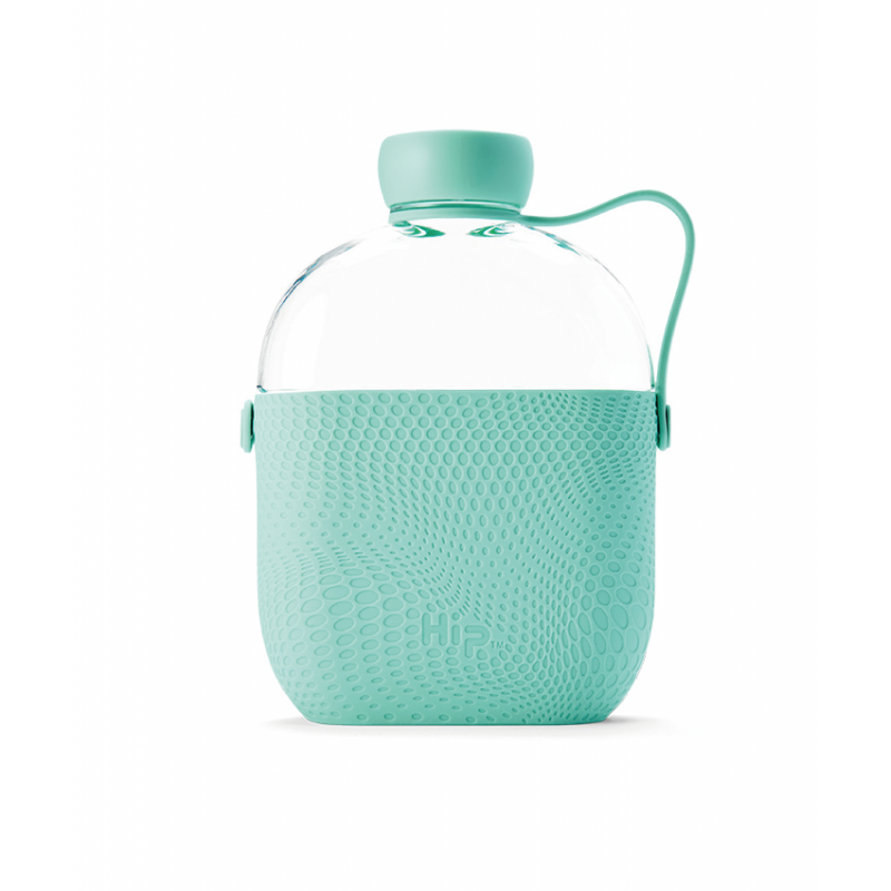 Image of Promotional Hip Flask Water Bottle Mint Green