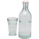 Image of Promotional Recycled Glass Carafe Water Bottle And Glass Set