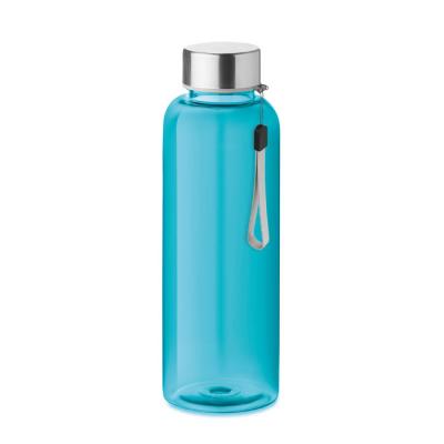 Image of Promotional Eco rEPT Recycled Water Bottle Transparent Blue 500ml