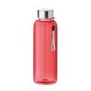 Image of Promotional Eco rEPT Recycled Water Bottle Transparent Red 500ml