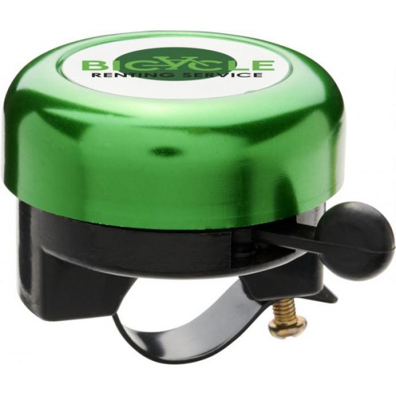 Image of Promotional Bicycle Bell Branded Aluminium Bike Bell Green