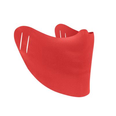 Image of Printed Reusable Face Mask Cover Red With Branding