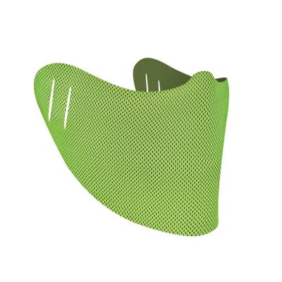 Image of Promotional Reusable Face Mask Cover Lime Green With Full Colour Print
