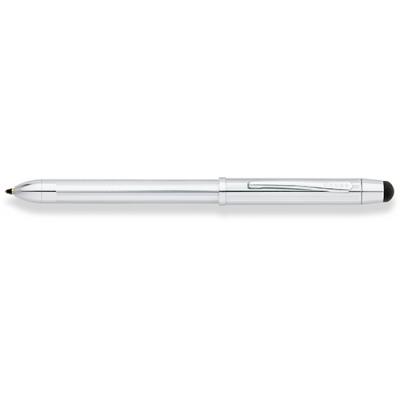 Image of Engraved Cross Tech 3+ Touch Screen Multifunctional Pen Lustrous Chrome