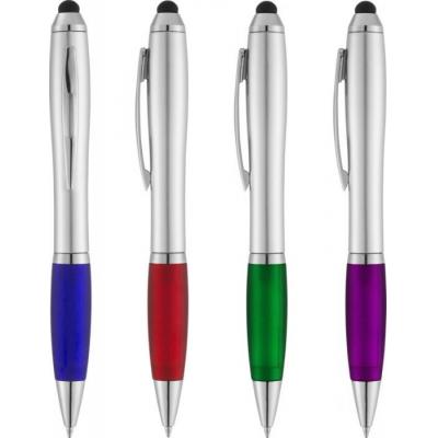 Image of Personalised Cheap Touch Screen Stylus Pen With Coloured Grip