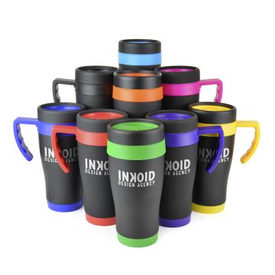 Image of Promotional Travel Mug With Your Company Branding And Personalised Individual Names