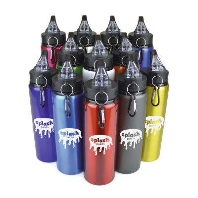 Image of Promotional Sports Bottle With Straw And Clip Branded With Your Logo And Individual Names